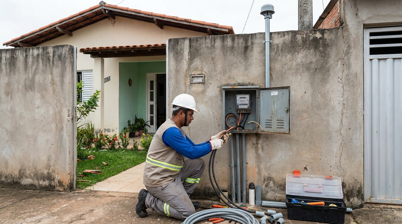 Instalação de Padrão de Energia perto de mim em Taubaté‑SP